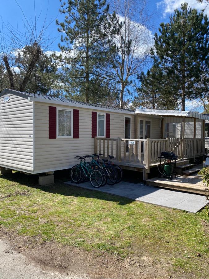 Mobil-Home 4 6 Personnes 2 Chambres Camping Le Bois Dormant Saint-Jean-de-Monts Luaran gambar