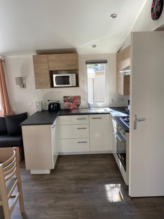Mobil-Home 4 6 Personnes 2 Chambres Camping Le Bois Dormant Saint-Jean-de-Monts Luaran gambar